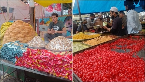 During Eid, you'll find stalls selling fenni and colourful bundis in every market. (Akanksha Agnihotri) During Eid, you'll find stalls selling fenni and colourful bundis in every market. (Akanksha Agnihotri)