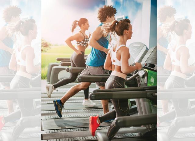 Instead of running on the treadmill, you could choose to take a yoga class on the beach, or hike up a hill. (Adobe Stock) Instead of running on the treadmill, you could choose to take a yoga class on the beach, or hike up a hill. (Adobe Stock)