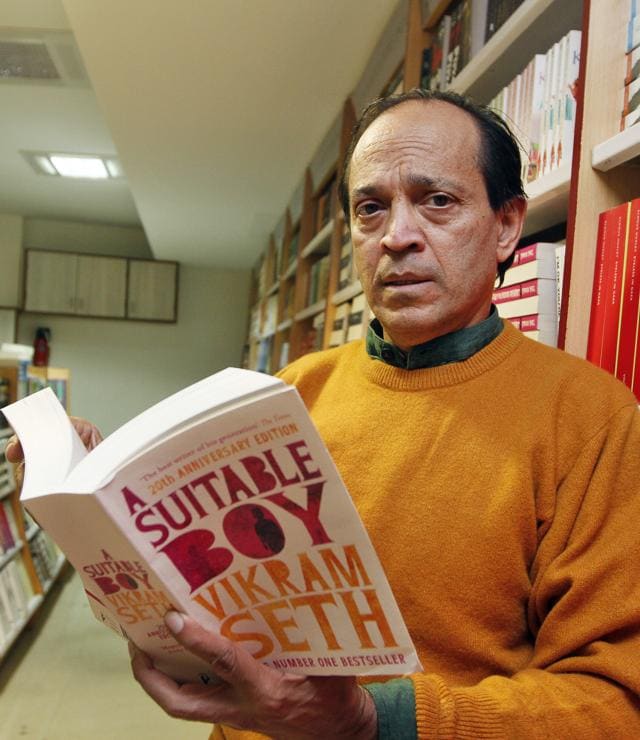 Vikram Seth in a picture dated December 16, 2013. (Sanjeev Verma/Hindustan Times) Vikram Seth in a picture dated December 16, 2013. (Sanjeev Verma/Hindustan Times)