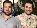 Arbaaz Khan says he's 'very close' to brother Salman Khan.