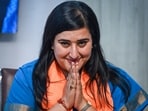 Bansuri Swaraj,BJP party candidate from New Delhi for the upcoming Lok Sabha elections Bansuri Swaraj,BJP party candidate from New Delhi for the upcoming Lok Sabha elections
