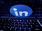 FILE PHOTO: A keyboard is placed in front of a displayed LinkedIn logo in this illustration taken February 21, 2023. REUTERS/Dado Ruvic/Illustration/File Photo