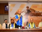 La Liga Academy Football Schools India technical director Miguel Casal at the launch of the programme in Kolkata on Saturday. Credit: Bhawanipore FC