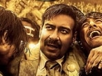 Ajay Devgn in a still from Maidaan