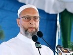 All India Majlis-e-Ittehadul Muslimeen (AIMIM) chief Asaduddin Owaisi in Hyderabad.
(ANI)