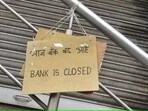 Banks are closed on second and fourth Saturdays of a month. 