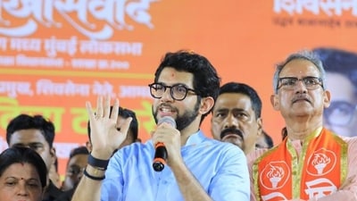Aaditya says over one lakh Dharavi residents would be declared ineligible and relocated Aaditya says over one lakh Dharavi residents would be declared ineligible and relocated