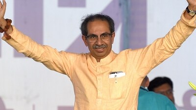 Shiv Sena (Uddhav Balasaheb Thackeray) chief Uddhav Thackeray during the INDIA alliance rally. (ANI file photo) Shiv Sena (Uddhav Balasaheb Thackeray) chief Uddhav Thackeray during the INDIA alliance rally. (ANI file photo)