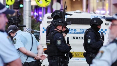 Police enter the Westfield Bondi Junction shopping mall after a stabbing incident in Sydney (AFP) Police enter the Westfield Bondi Junction shopping mall after a stabbing incident in Sydney (AFP)