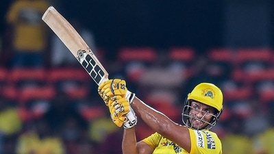 Chennai Super Kings' Shivam Dube plays a shot (AFP) Chennai Super Kings' Shivam Dube plays a shot (AFP)