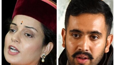 Congress's reply to Kangana Ranaut is likely to be Vikramaditya Singh.