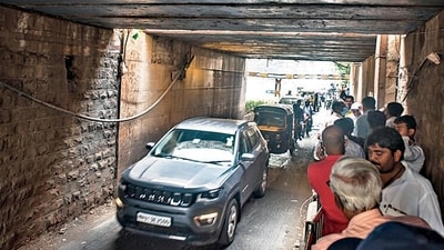 Mumbai, India - June 09, 2022: Inside view of Khar subway during HT Monsoon Audit, in Mumbai, India, on Thursday, June 09, 2022. (Photo by Pratik Chorge/Hindustan Times) (Pratik Chorge/HT PHOTO) Mumbai, India - June 09, 2022: Inside view of Khar subway during HT Monsoon Audit, in Mumbai, India, on Thursday, June 09, 2022. (Photo by Pratik Chorge/Hindustan Times) (Pratik Chorge/HT PHOTO)