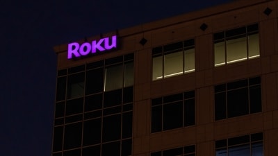 The Roku company logo is displayed on a building in Austin, Texas, U.S. REUTERS/Mike Blake/File Photo (REUTERS)