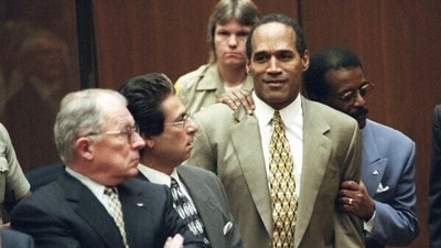 According to Daily Mail, John Dunton has claimed that Simpson not only hired Gambino gangsters to orchestrate the killing of Brown and Goldman, but he was also present at the crime scene. (AP )