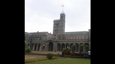The play was set to be performed at 8 pm on April 12 on the university campus. (Pratham Gokhale/HT Photo)