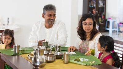 3. Emphasize the importance of family meals as a way to foster healthy eating habits and strengthen family bonds. Gathering around the table not only involves sharing food but also offers an opportunity to provide comfort to your children, establish routines, engage in meaningful conversations, and deepen connections within the family. Use mealtimes as a chance to observe and guide your children's eating habits, especially as they spend more time away from home. By modeling healthy eating behaviors yourself, you can inspire your child to make better food choices without fixating on calories. (Photo by Shutterstock) 3. Emphasize the importance of family meals as a way to foster healthy eating habits and strengthen family bonds. Gathering around the table not only involves sharing food but also offers an opportunity to provide comfort to your children, establish routines, engage in meaningful conversations, and deepen connections within the family. Use mealtimes as a chance to observe and guide your children's eating habits, especially as they spend more time away from home. By modeling healthy eating behaviors yourself, you can inspire your child to make better food choices without fixating on calories. (Photo by Shutterstock)