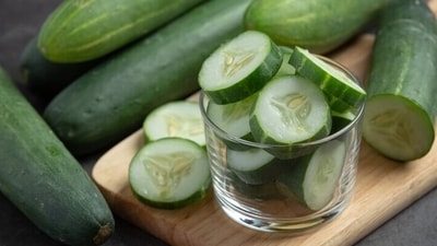 ith low calories, soluble fibre, water content and abundant micronutrients, cucumber can also keep your heart healthy, regulate blood pressure, prevent cancer and many other chronic diseases (Freepik) ith low calories, soluble fibre, water content and abundant micronutrients, cucumber can also keep your heart healthy, regulate blood pressure, prevent cancer and many other chronic diseases (Freepik)