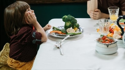 In today's fast-paced world, a large number of children and families lead hectic lives that make it challenging to enjoy home-cooked meals regularly and as a result, many kids rely heavily on convenient takeout options, which may not always be the healthiest choice. Poor dietary habits can have negative effects on the child's health hence, encouraging nutritious eating habits in children improves energy levels, boosts cognitive function, promotes emotional stability, supports weight management and reduces depression and anxiety. In an interview with Zarafshan Shiraz of HT Lifestyle, Dr Atul Palwe, Consultant Paediatrician and Neonatologist at Motherhood Hospital in Pune's Lullanagar, shared how healthy eating habits prevent many chronic diseases such as obesity, heart disease, high blood pressure and type 2 diabetes in later life and that’s why it’s essential to inculcate healthy habits in children. He suggested some foolproof tips for healthy eating - (Photo by cottonbro studio on Pexels) In today's fast-paced world, a large number of children and families lead hectic lives that make it challenging to enjoy home-cooked meals regularly and as a result, many kids rely heavily on convenient takeout options, which may not always be the healthiest choice. Poor dietary habits can have negative effects on the child's health hence, encouraging nutritious eating habits in children improves energy levels, boosts cognitive function, promotes emotional stability, supports weight management and reduces depression and anxiety. In an interview with Zarafshan Shiraz of HT Lifestyle, Dr Atul Palwe, Consultant Paediatrician and Neonatologist at Motherhood Hospital in Pune's Lullanagar, shared how healthy eating habits prevent many chronic diseases such as obesity, heart disease, high blood pressure and type 2 diabetes in later life and that’s why it’s essential to inculcate healthy habits in children. He suggested some foolproof tips for healthy eating - (Photo by cottonbro studio on Pexels)