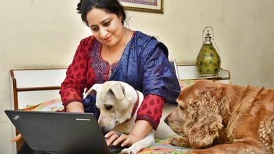 The fee and process of registering a pet dog has become a pet peeve among many residents of Delhi NCR. (File Photo: S Burmaula/HT (For representational purpose only)) The fee and process of registering a pet dog has become a pet peeve among many residents of Delhi NCR. (File Photo: S Burmaula/HT (For representational purpose only))