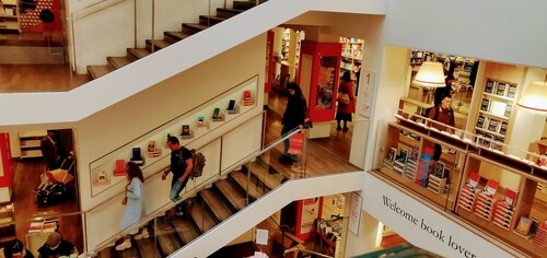 Foyles Books, Charing Cross Road, London (Author)