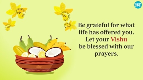 Happy Vishu: The word 'Vishu' comes from Sanskrit word 'Vishuvat' which means equal. Happy Vishu: The word 'Vishu' comes from Sanskrit word 'Vishuvat' which means equal.
