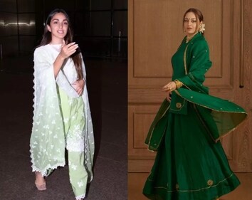 Kiara Advani and Sonakshi Sinha look like royalty in green Kiara Advani and Sonakshi Sinha look like royalty in green