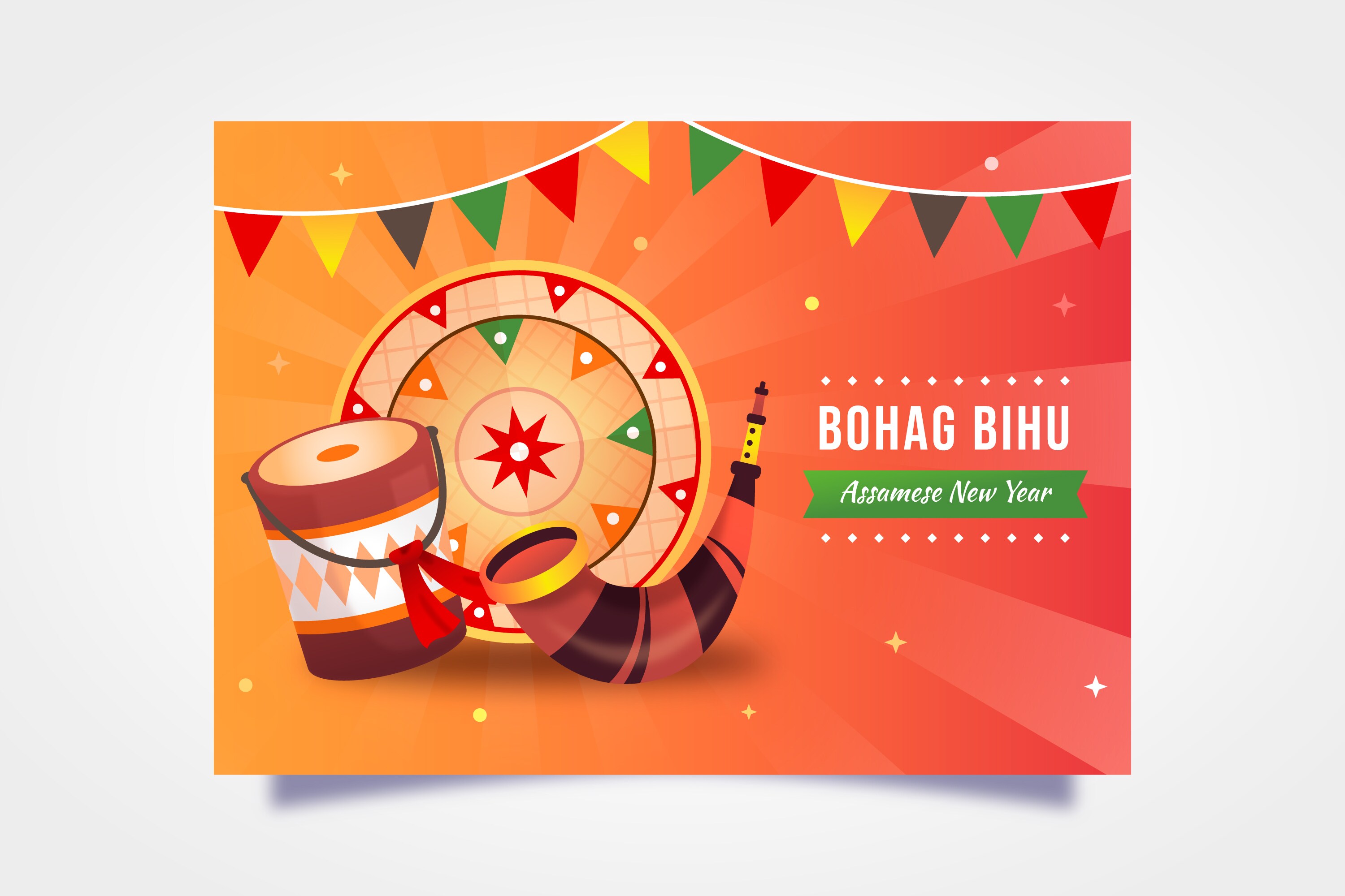 Bohag Bihu, also known as Rongali Bihu, marks the beginning of the Assamese New Year. (Freepik) Bohag Bihu, also known as Rongali Bihu, marks the beginning of the Assamese New Year. (Freepik)