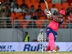Rajasthan Royals' Shimron Hetmyer plays a shot. Rajasthan Royals' Shimron Hetmyer plays a shot.