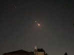 Iran-Israel conflict LIVE: This video grab shows explosions lighting up Jerusalem sky during Iranian attack on Israel.