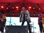 Cimafunk's music is a fusion of Afrobeat, funk, and hip hop, offering a unique exploration of movement and relief through infectious beats and spirited performances.