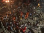 Rescue operations are underway to rescue people trapped in building collapse incident in Muzaffarnagar.