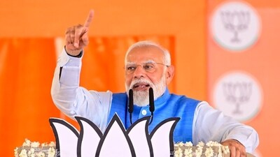 Prime Minister Narendra Modi addresses a public meeting (Dr Mohan Yadav-X) Prime Minister Narendra Modi addresses a public meeting (Dr Mohan Yadav-X)