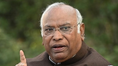 Congress chief Mallikarjun Kharge. (HT PHOTO) Congress chief Mallikarjun Kharge. (HT PHOTO)