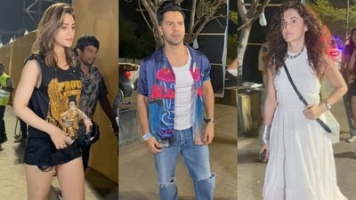 Numerous celebrities attended Diljit Dosanjh’s concert in Mumbai on Saturday evening. Numerous celebrities attended Diljit Dosanjh’s concert in Mumbai on Saturday evening.