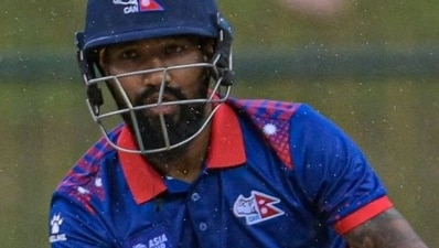 Dipendra Singh Airee made history on Saturday. Dipendra Singh Airee made history on Saturday.