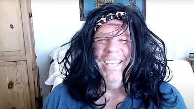 Thomas Markle Jr, 57, on Wednesday ran a vile new campaign against his half sister and targeted her with insults and bizarre conspiracy theories. (YouTube)