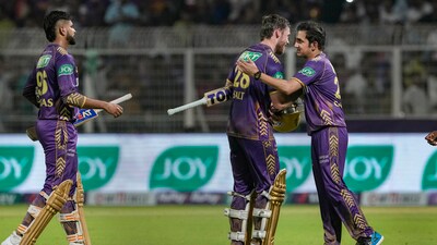 With the 8-wicket win over LSG, Gautam Gambhir-mentored KKR have take the second spot on the IPL 2024 points table. (PTI) With the 8-wicket win over LSG, Gautam Gambhir-mentored KKR have take the second spot on the IPL 2024 points table. (PTI)