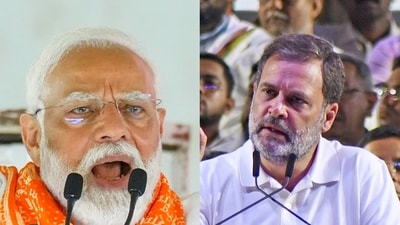 Prime Minister Narendra Modi hit out at Rahul Gandhi over his ‘eradicate poverty’ remark Prime Minister Narendra Modi hit out at Rahul Gandhi over his ‘eradicate poverty’ remark