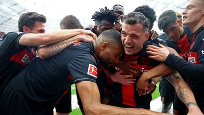 Bayer Leverkusen are the 2023-24 Bundesliga Champions. (REUTERS)