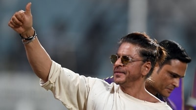 Shah Rukh Khan greets fans after a match between Kolkata Knight Riders and Sunrisers Hyderabad at Eden Gardens in Kolkata. (File Photo/ANI) Shah Rukh Khan greets fans after a match between Kolkata Knight Riders and Sunrisers Hyderabad at Eden Gardens in Kolkata. (File Photo/ANI)