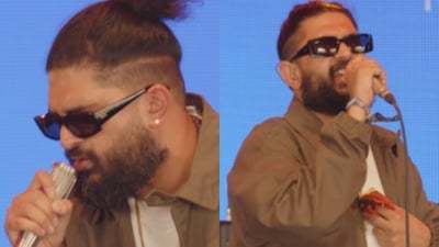 Sid Sriram shared a glimpse of him performing at Coachella. Sid Sriram shared a glimpse of him performing at Coachella.