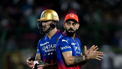 Virat Kohli and Faf du Plessis are the two big pillars of RCB. (AFP) Virat Kohli and Faf du Plessis are the two big pillars of RCB. (AFP)