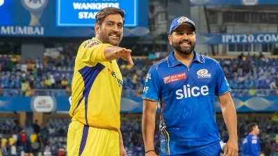 MS Dhoni (L) and Rohit Sharma, the two most successful captains of CSK and MI, respectively. (IPL) MS Dhoni (L) and Rohit Sharma, the two most successful captains of CSK and MI, respectively. (IPL)