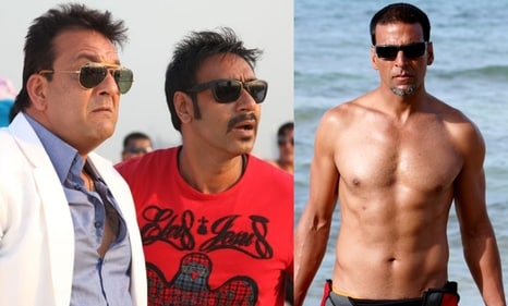 Ajay's All the Best: Fun Begins was close behind Akshay's Blue Ajay's All the Best: Fun Begins was close behind Akshay's Blue