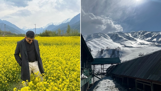 An IIM-A alum posted this picture along with his Kashmir vs Switzerland post. (X/@sandypuns_)