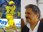 MS Dhoni's performance against Mumbai Indians (MI) at Wankhede Stadium received plaudits from Anand Mahindra.  