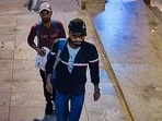 Men who allegedly opened fire outside the residence of Bollywood actor Salman Khan. Men who allegedly opened fire outside the residence of Bollywood actor Salman Khan.