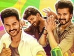 Prabhudeva, Ajmal Ameer, Vijay, Prashanth in The Greatest of All Time. Prabhudeva, Ajmal Ameer, Vijay, Prashanth in The Greatest of All Time.
