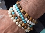 Crystals like turquoise and tiger's eye are used for protection Crystals like turquoise and tiger's eye are used for protection