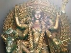 Chaitra Navratri 2024: Goddess Kalratri is worshipped on Day 7 or Saptami tithi of Chaitra Navratri. (Wikipedia)